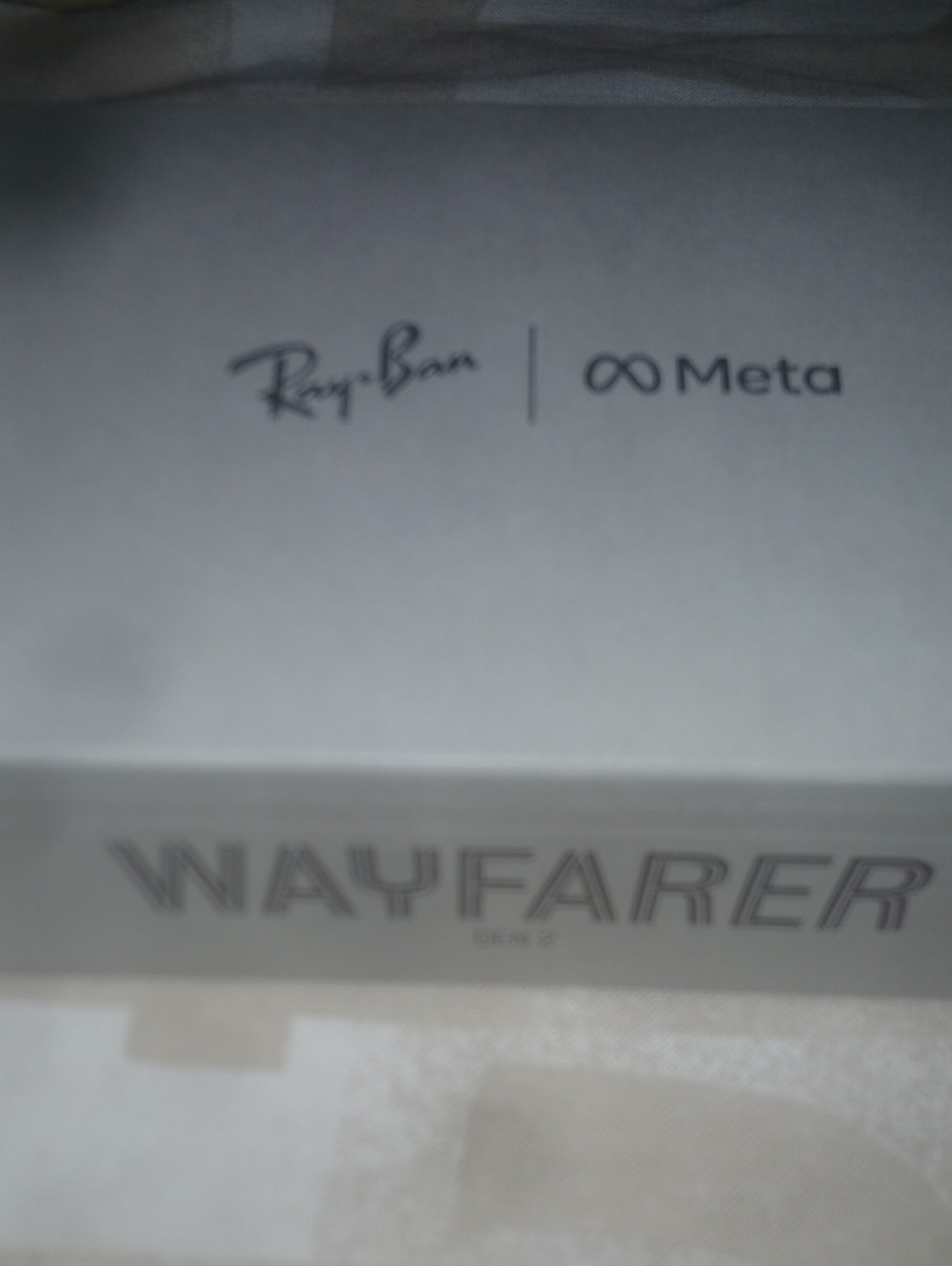 Ray-Ban Meta Wayfarers New In Box matte black